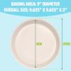 imageClean Ceramic 14Inch x 10Inch Roasting Pan Durable Aluminized Steel for Professional Results Clean Ceramic Nonstick Coating Oven Safe to 425F Dishwasher Safe AquaAqua