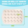 imageClean Ceramic 14Inch x 10Inch Roasting Pan Durable Aluminized Steel for Professional Results Clean Ceramic Nonstick Coating Oven Safe to 425F Dishwasher Safe AquaAqua