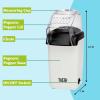 imageHot Air Popcorn Popper Healthy and Delicious Popcorn in Minutes Fast and EasytoUse BuiltIn Measuring Cup and Butter Warmer 8 Cups AquaWhite