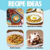 imageMini Nonstick Waffle Maker Perfect for Individual Waffles Hash Browns Brownies and more Quick Results Easy Clean Up 600W YellowPink
