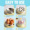 imageMini Rapid Egg Cooker 5Egg Capacity for Perfect Hard Boiled Eggs or Omelets Auto Shut Off AquaYellow