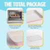 imageNonstick Toaster Oven Baking 3Piece Set PinkPink