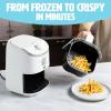 imagePersonal Air Fryer Healthier Meals in Minutes Adjustable Temp Control up to 400F EasytoUse Design Nonstick Basket and Tray Made without PFAS PFOA PFOS ampamp PTFE 900 Watts 2Quart AquaWhite