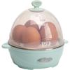 imageMini Rapid Egg Cooker 5Egg Capacity for Perfect Hard Boiled Eggs or Omelets Auto Shut Off AquaAqua