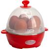 imageMini Rapid Egg Cooker 5Egg Capacity for Perfect Hard Boiled Eggs or Omelets Auto Shut Off AquaRed