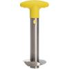 imagePineapple Slicer Stainless Steel with NonSlip Handle Cores ampamp Slices Pineapples into Even Rings in Seconds Easy to Use Yellow