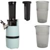 imageSlow Juicer Compact Masticating Juicer with Pulp Separation Maximum Juice Yield for Fresh NutrientRich Drinks Easy CleanUp ampamp Compact Design Aqua