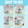 imageTasty Mini Ice Cream Maker Make Ice Cream Sorbet Frozen Yogurt Gelato Desserts Quick Results PinkAqua