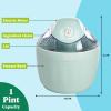imageTasty Mini Ice Cream Maker Make Ice Cream Sorbet Frozen Yogurt Gelato Desserts Quick Results PinkAqua