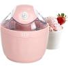 imageTasty Mini Ice Cream Maker Make Ice Cream Sorbet Frozen Yogurt Gelato Desserts Quick Results PinkPink