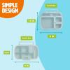imageTasty 2Piece Snack ampamp Bento Box Set Includes Lunch Box ampamp Snack Box Portable Food Storage with BuiltIn Phone Stand Carry Handles Aqua